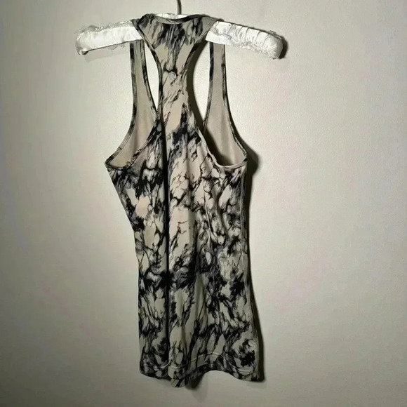 Lululemon Cool Racerback Great Granite Black Mojave Tan  6 - Picture 6 of 7